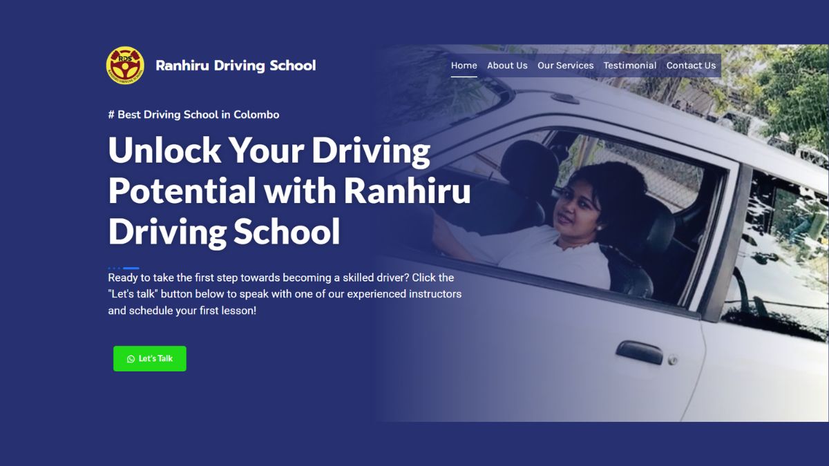 Best Driving School with Ladies Instructors Ranhiru Driving School